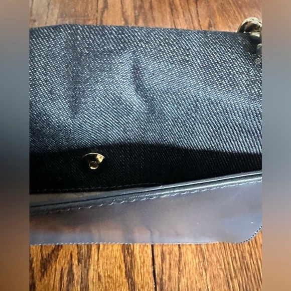 Michael Kors Sloan Denim Chain Shoulder Bag - Picture 9 of 15